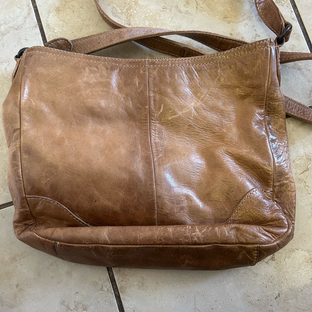 Frye Brown Leather Women's Bag - Picture 2 of 3